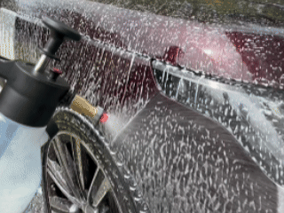 Full Wash step 3 — Snow Foam