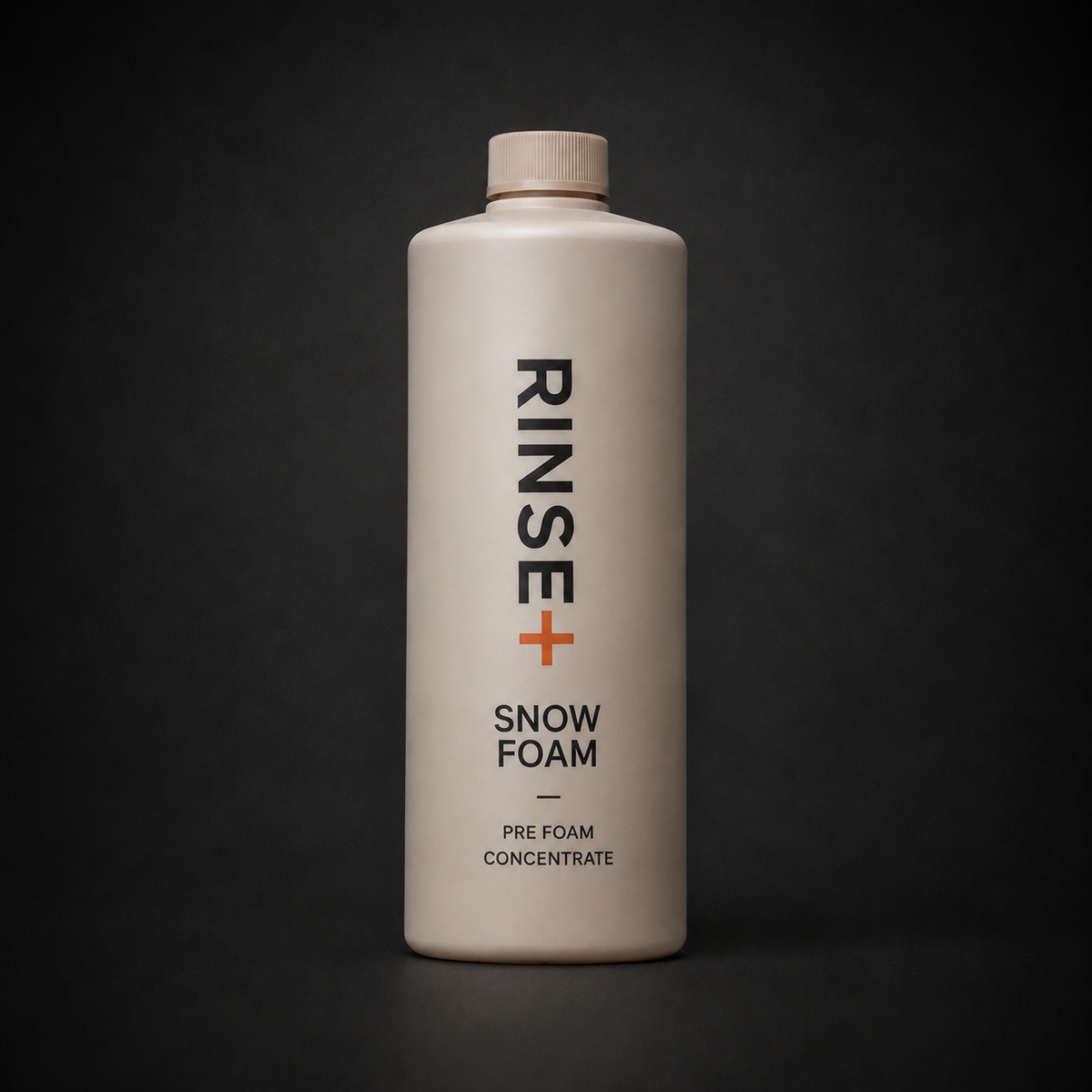 RINSE+ Snow Foam, 16 fl oz concentrate — stage two of the wash